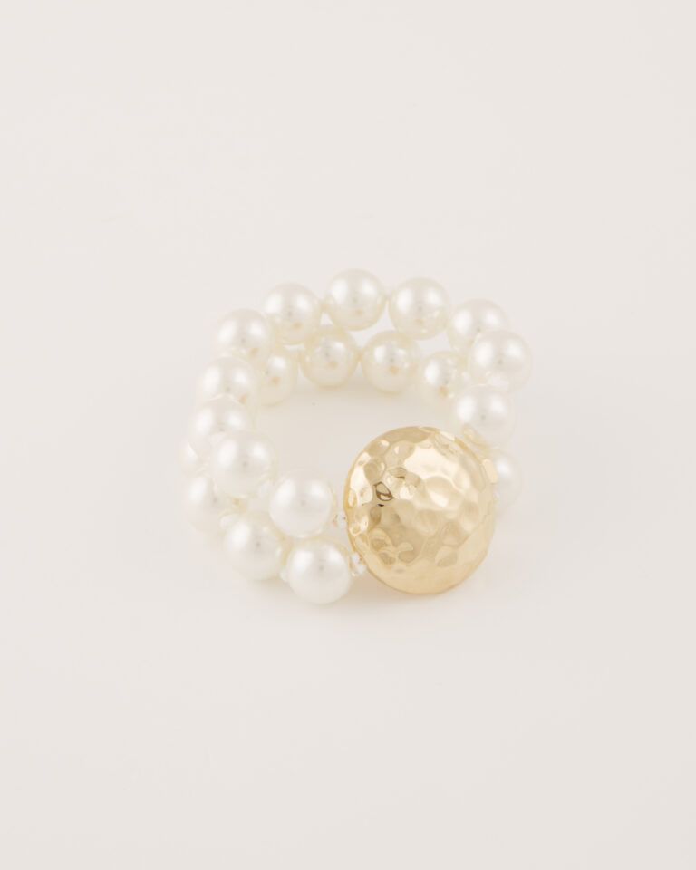 Bracciale Perle 2 fili Oro