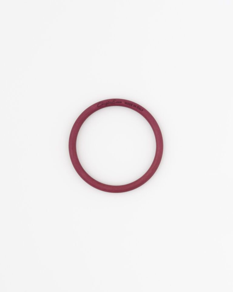 26 - BRACCIALE MINI BANGLE - burgundy opaco