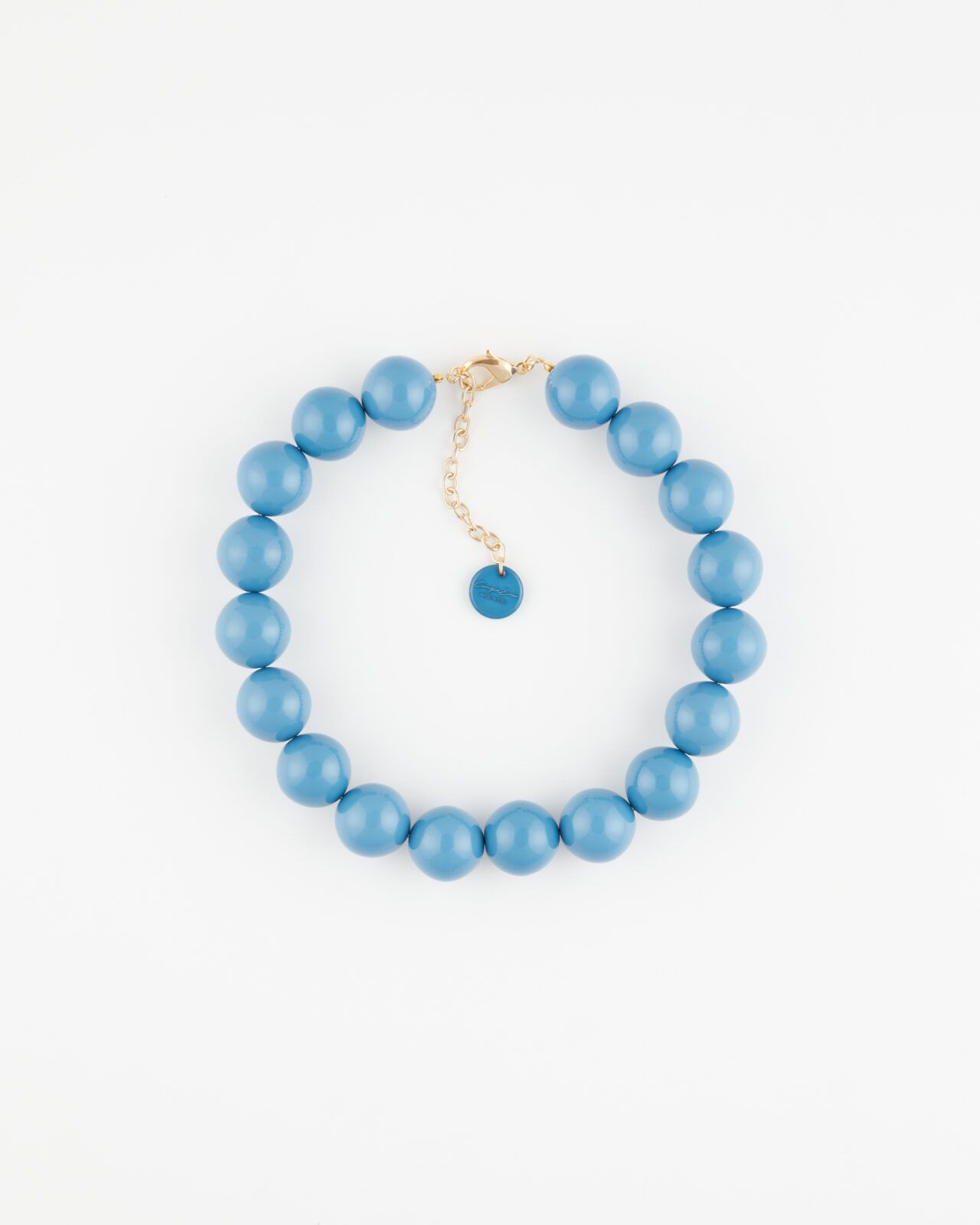 Collana Boule Resina Avio