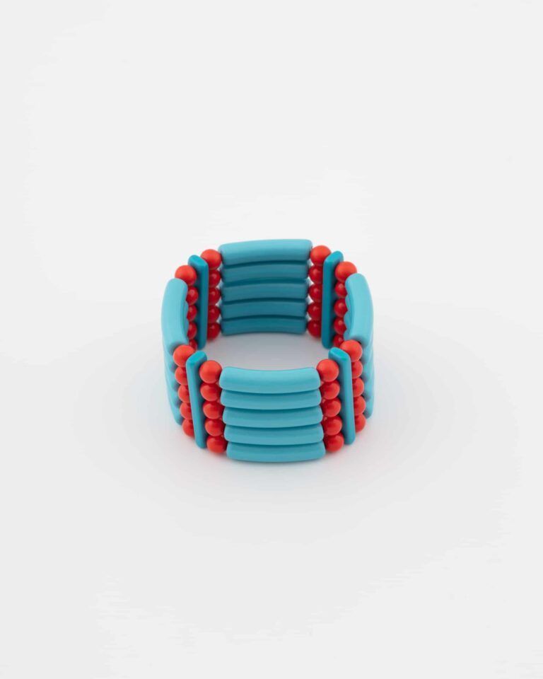 Bracciale Turquoise and Coral
