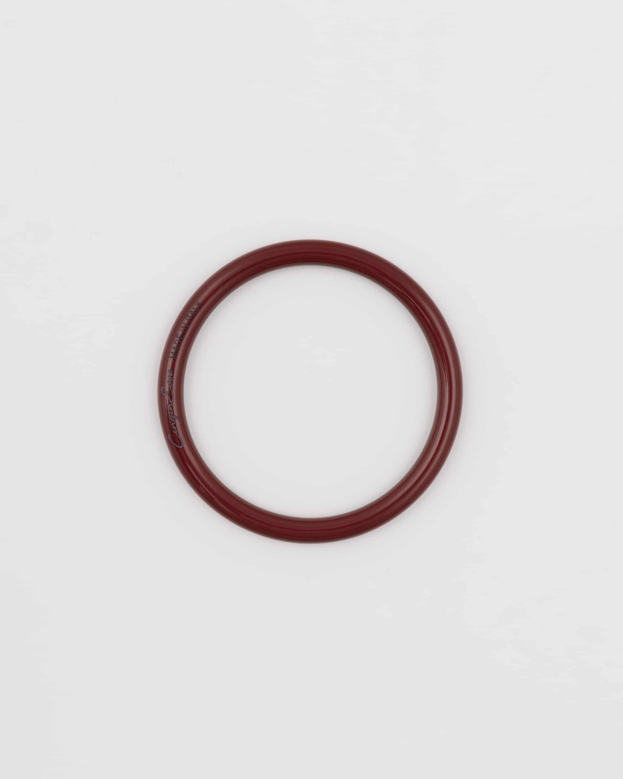 Bracciale Mini Bangle Resina Bordeaux