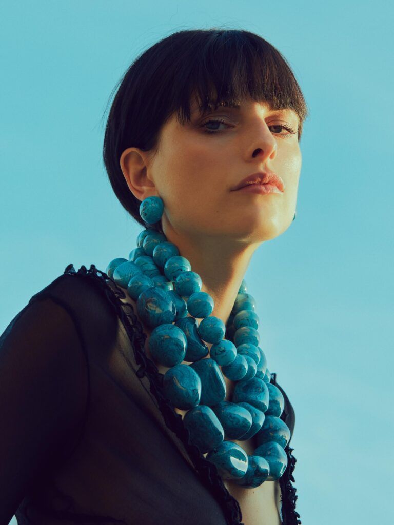 7 - Turquoise and Coral