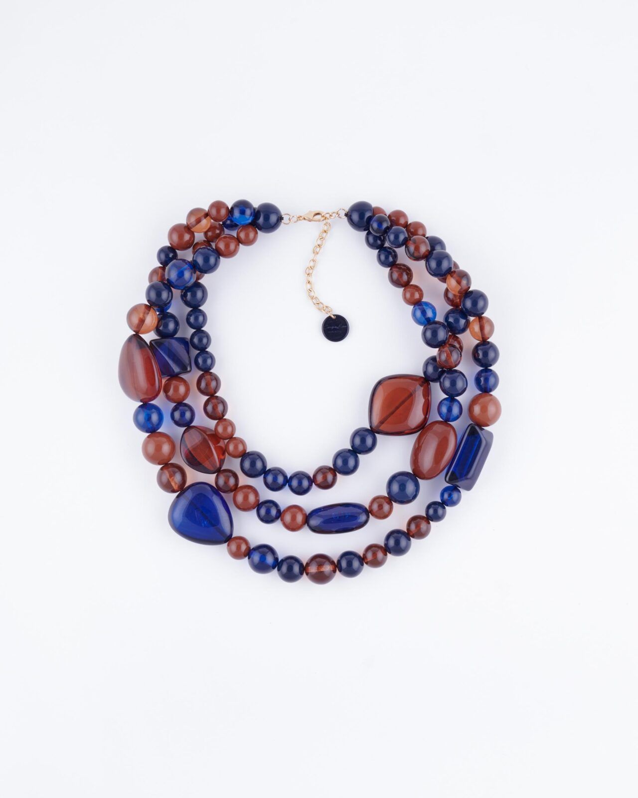 Collana Winter Combination 3 fili Gianduia