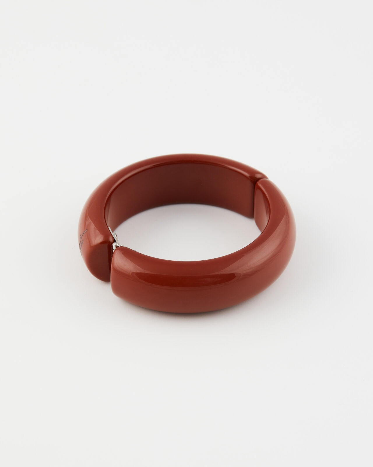 Bracciale Bangle Rotondo Molla Gianduia
