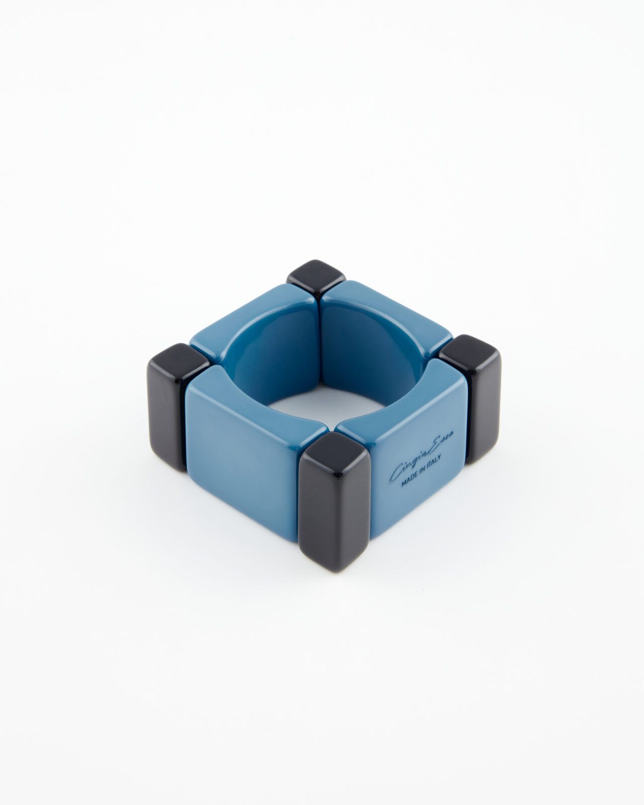 Bracciale Block Bangle Avio/Dark Blue