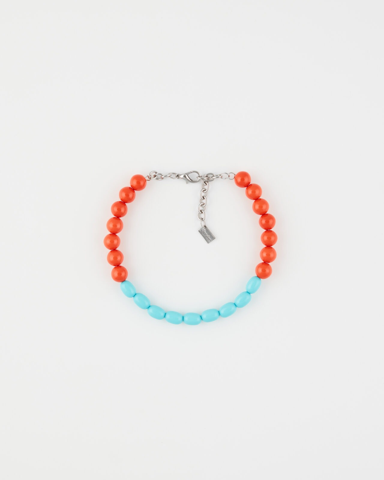 Chocker Hoop Resina Turchese