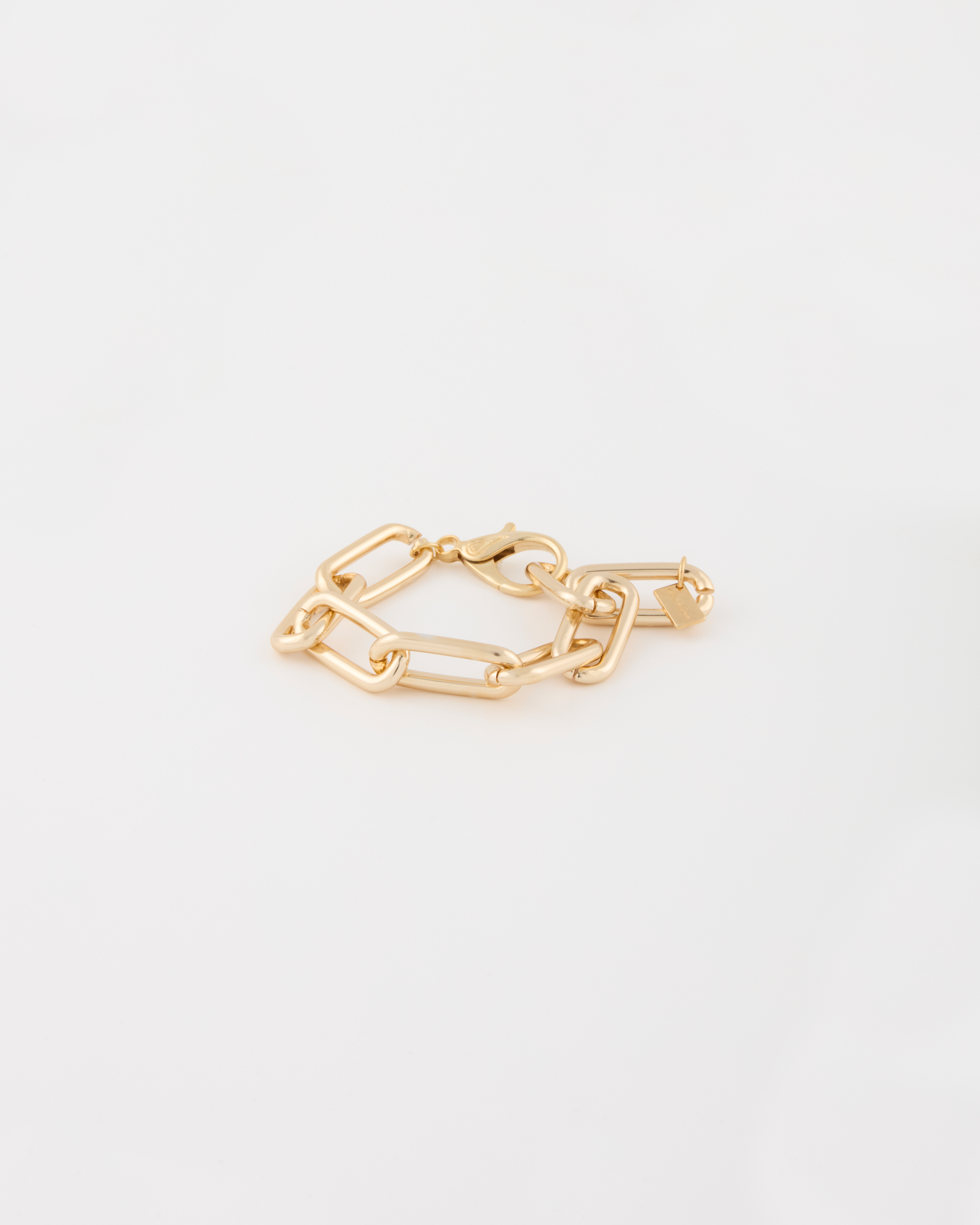 Bracciale Losanghe Allungate Oro Catena