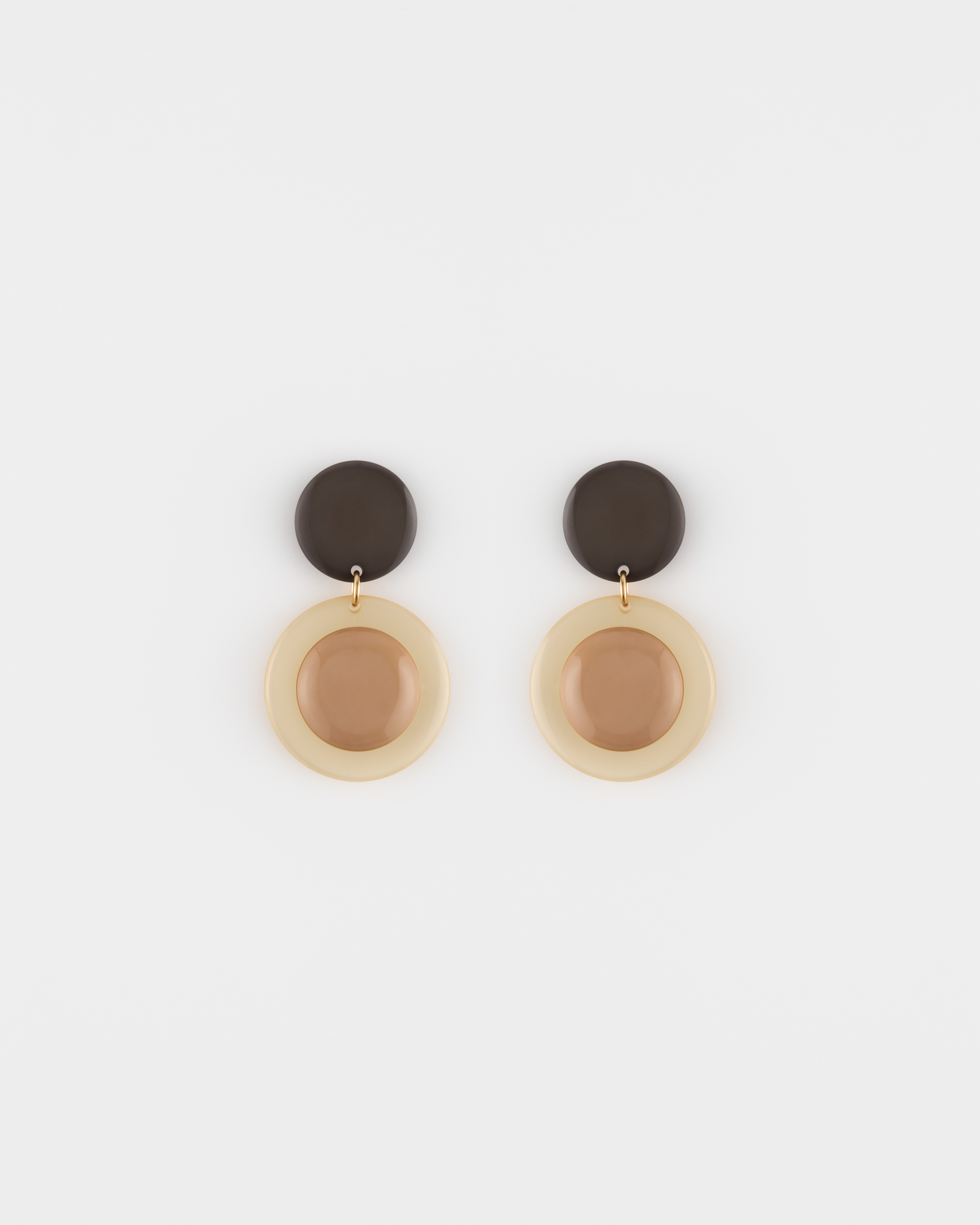 Orecchino Perno Doppio Elemento cm 6,5 Fancy Chic