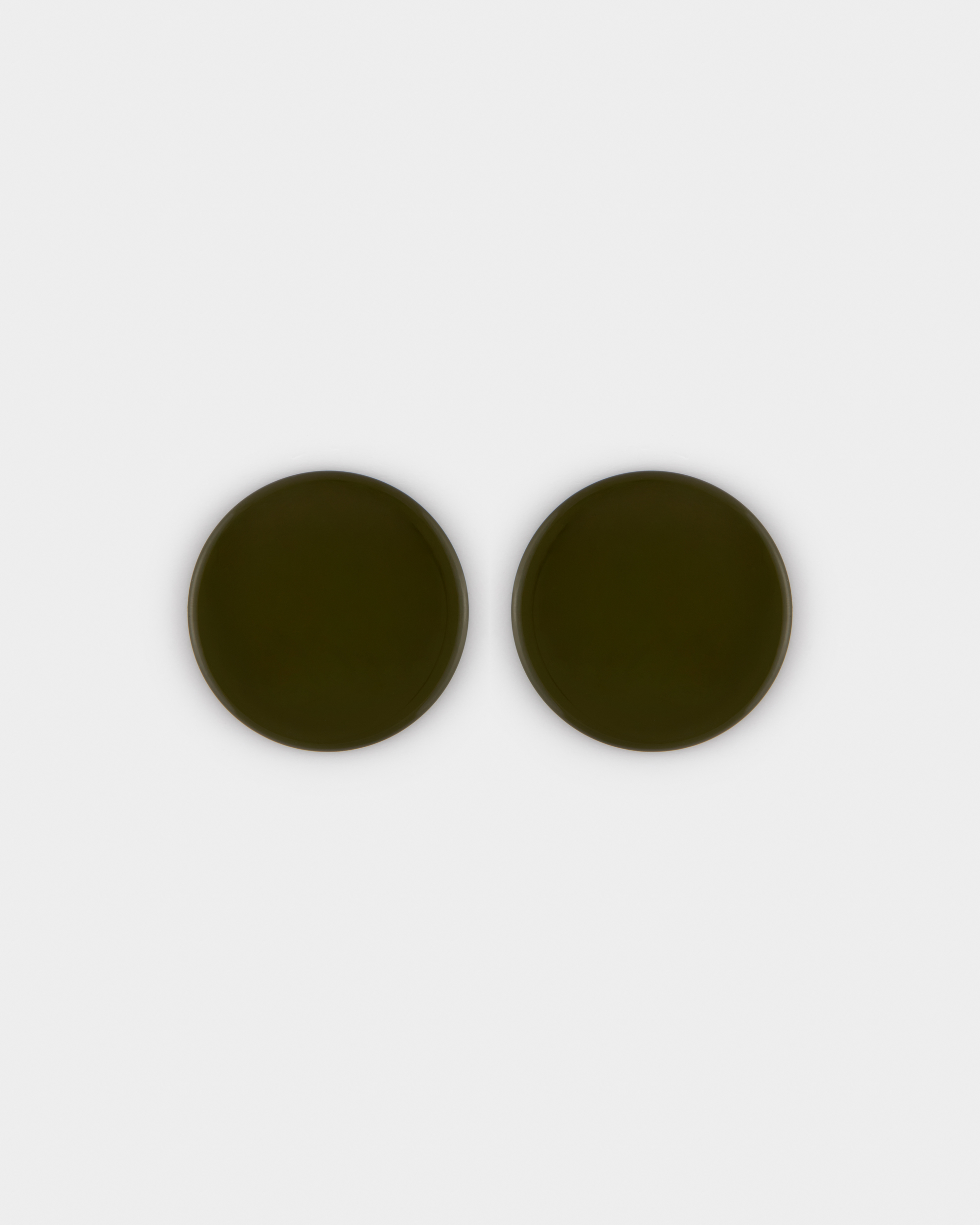 Orecchino Disco con perno diametro cm 5 Olivine Smile Multicolor