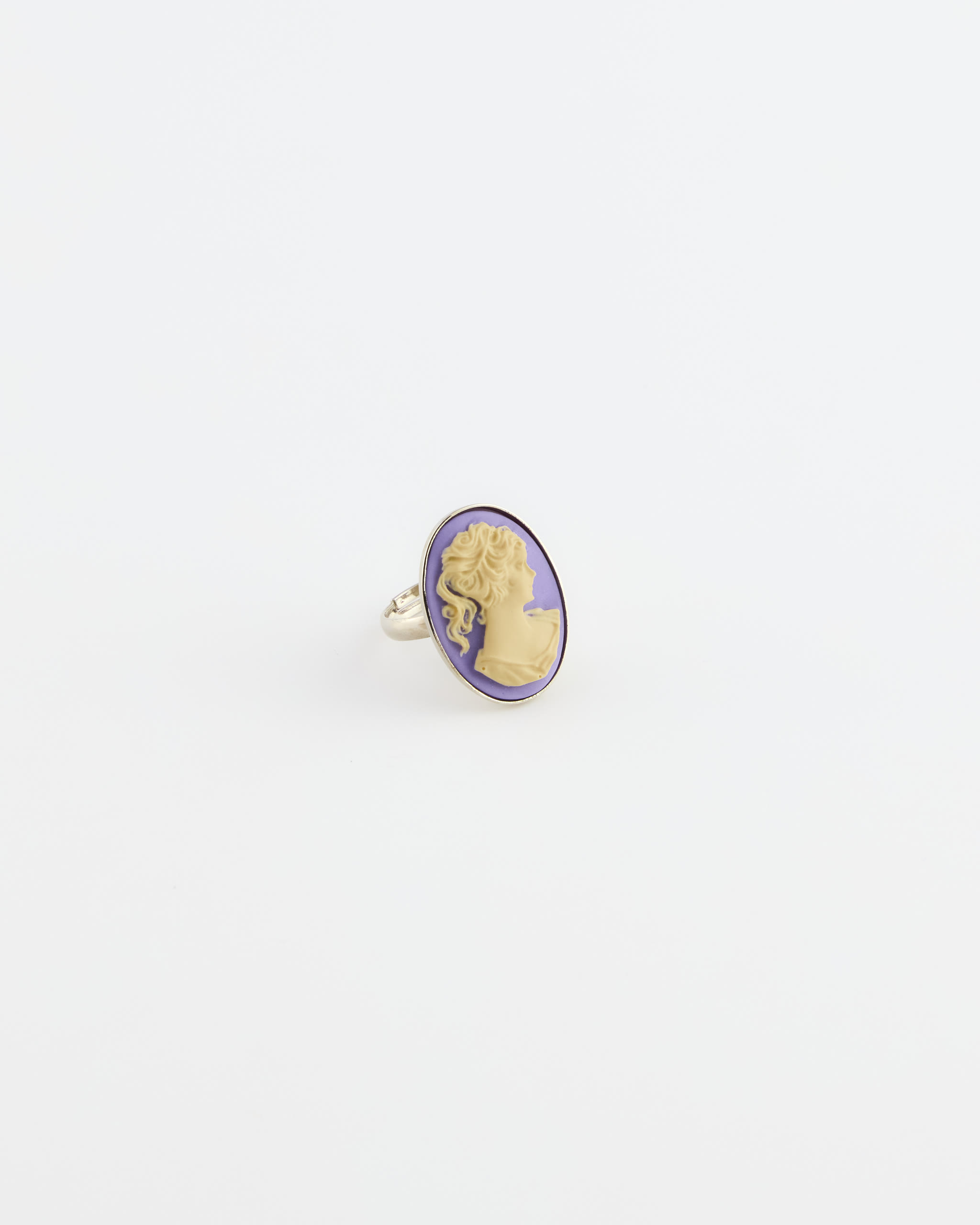Anello Regolabile Cammeo Viola