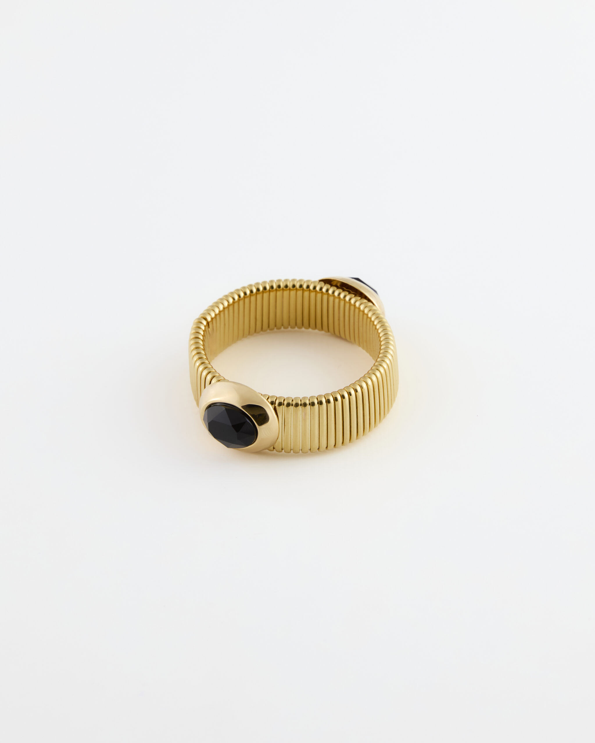 Bracciale Strass Ovale Cleopatra Nero