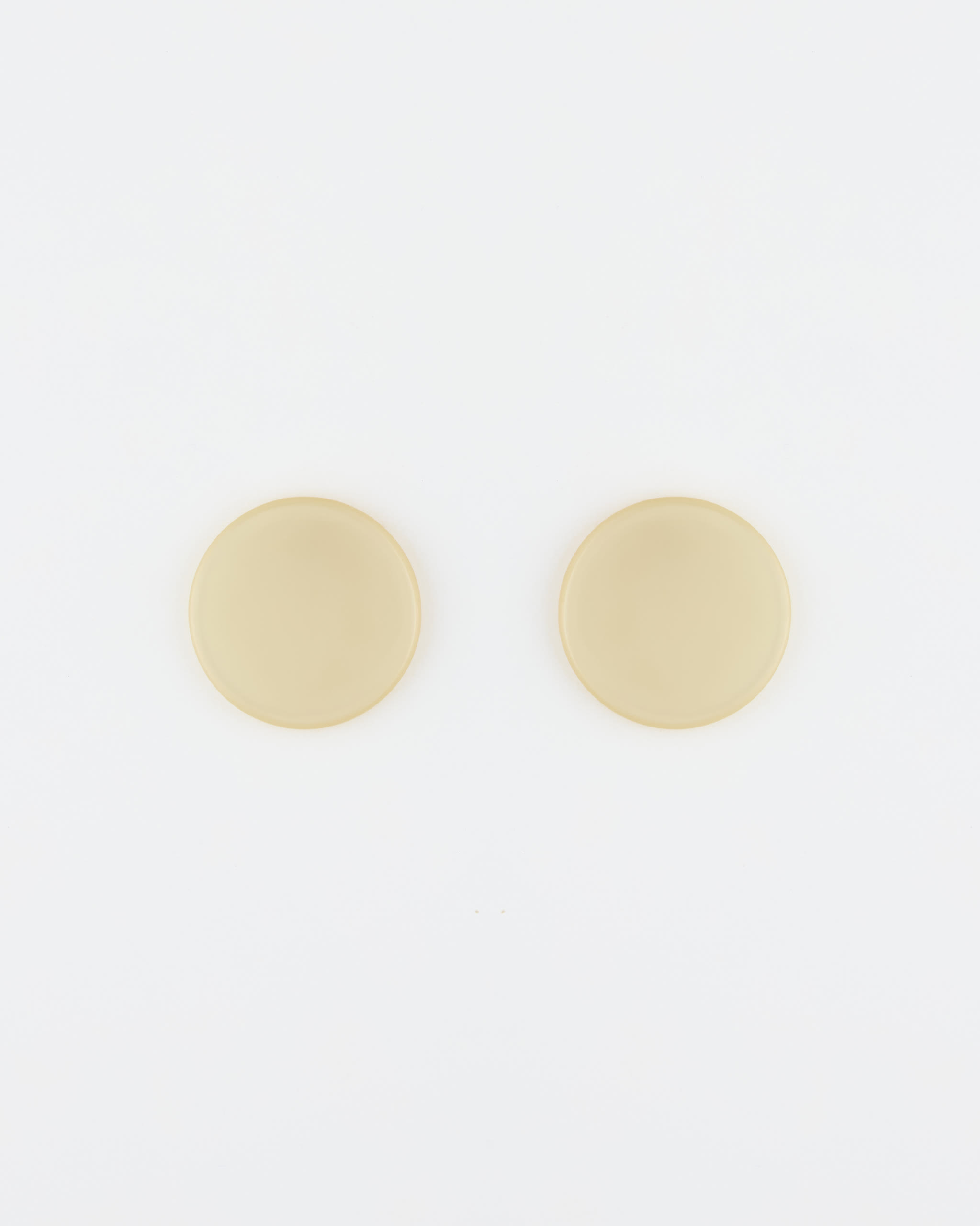 Orecchino Perno Disco Natural Gloss