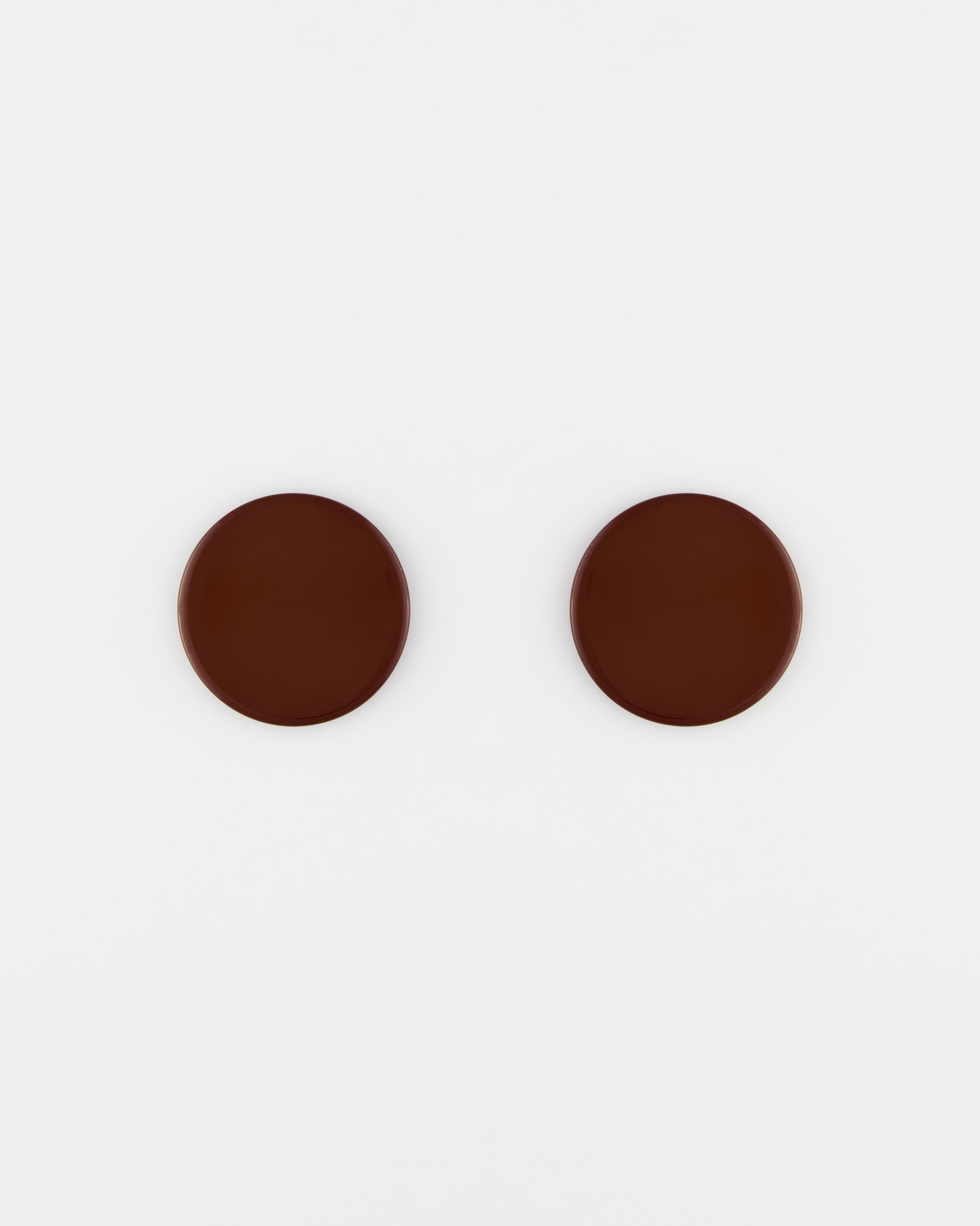 Orecchino Perno Disco Gianduia