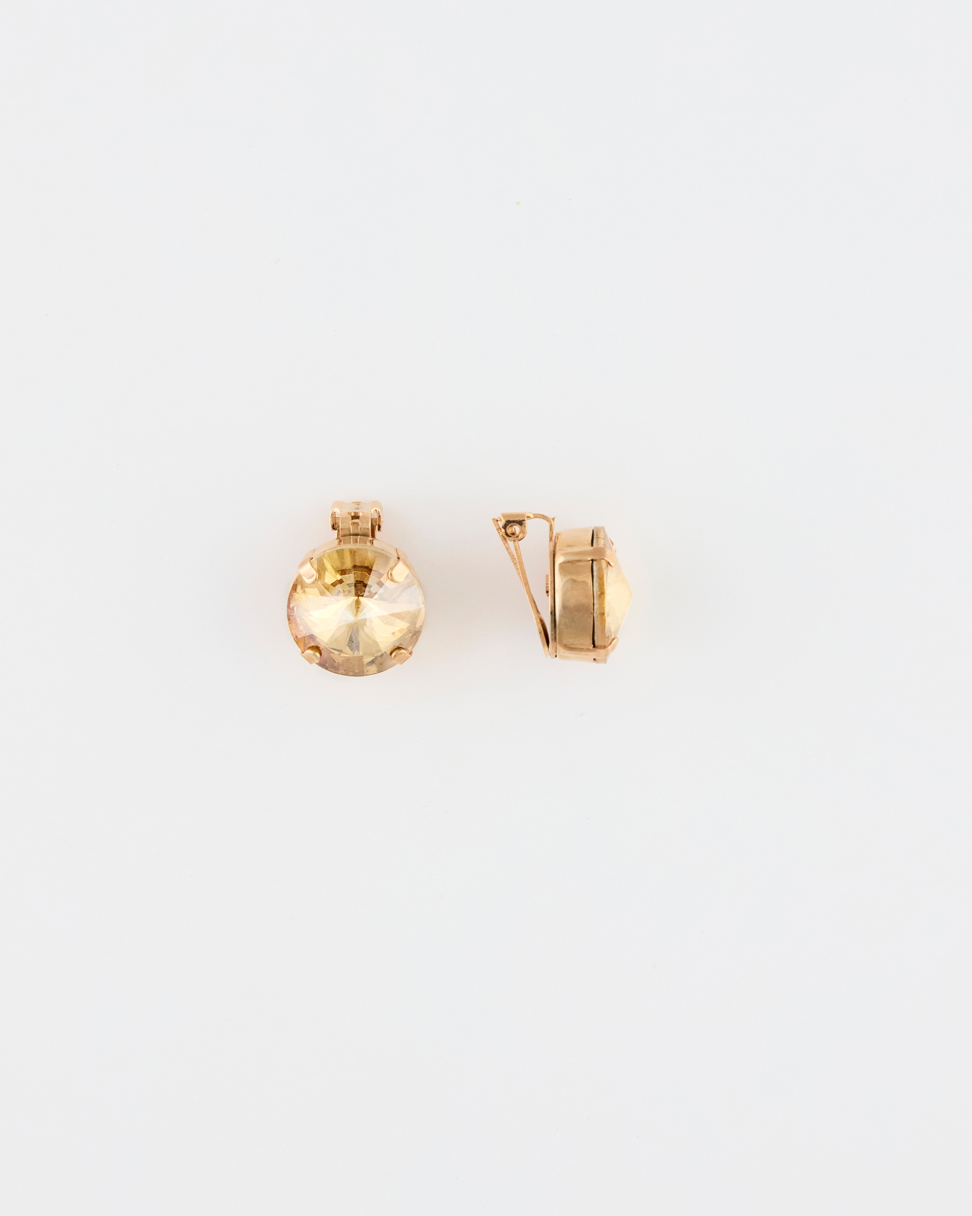 Orecchino Clip Strass Golden Shadow LE NUOVE BOULE DI CINZIA ESSE