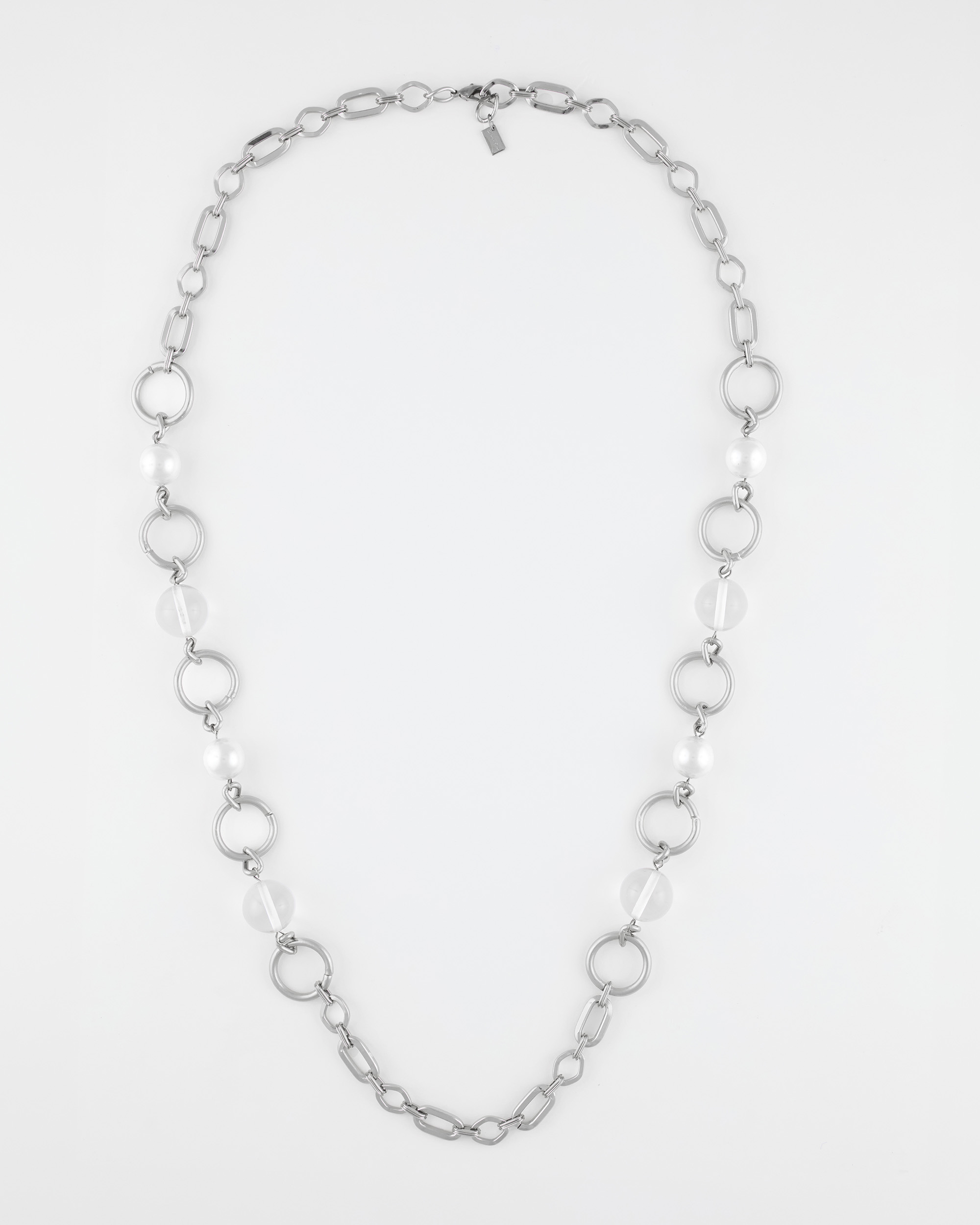 Collana Coco Rodio cm 120