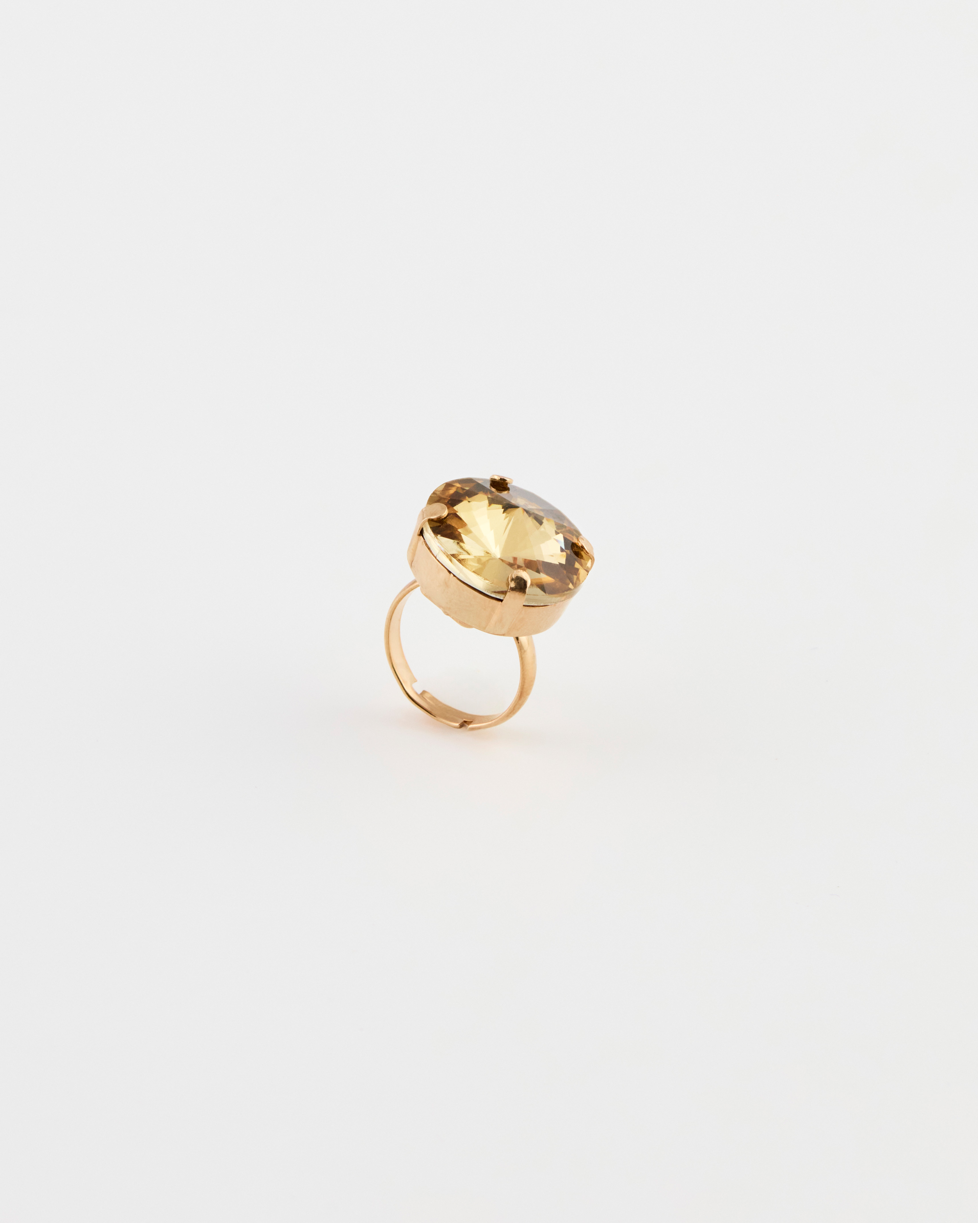 Anello Regolabile Strass Golden Shadow LE NUOVE BOULE DI CINZIA ESSE